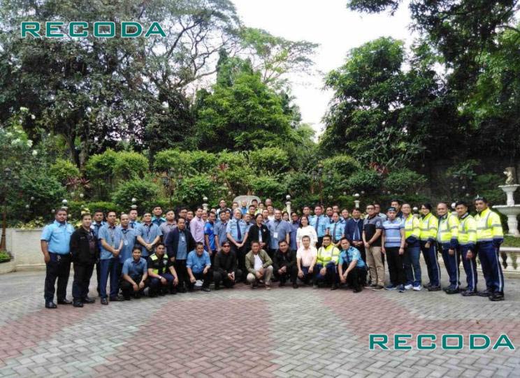 Камеры тела RECODA 4G подгонянные для филиппинского офиса перевозки земли